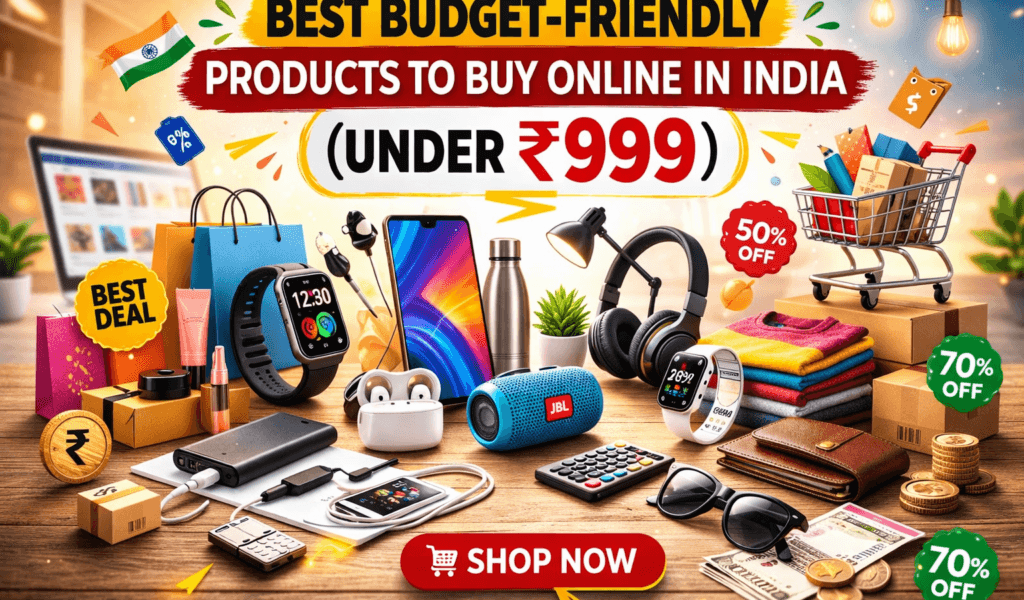 budget friendly products online in India